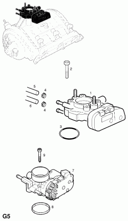 КОРПУС ДРОССЕЛЬНОГО КЛАПАНА