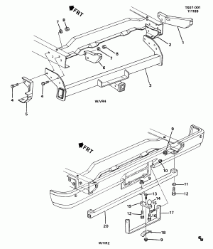 TRAILER HITCH (FACTORY HITCH VR2)