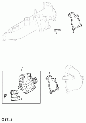 КОРПУС ДРОССЕЛЬНОГО КЛАПАНА