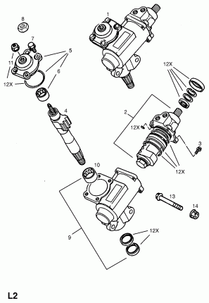 РУЛЕВОЙ МЕХАНИЗМ (ЗАМЕНА)