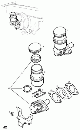 ГЛАВНЫЙ ТОРМОЗНОЙ ЦИЛИНДР