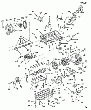 ENGINE ASM-5.0/5.7L V8 PART 1 (L03/5.0H,L05/5.7K)