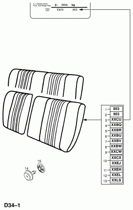 ОТДЕЛКА СПИНКИ / ПОДУШКИ (ПРОДОЛЖ.)