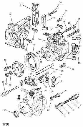 ТОПЛИВНЫЙ НАСОС ВЫСОКОГО ДАВЛЕНИЯ