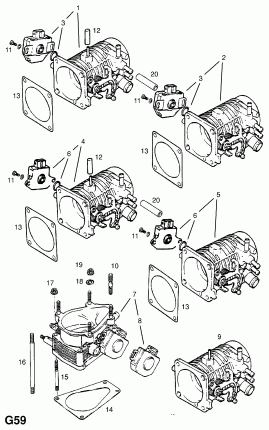 КОРПУС ДРОССЕЛЬНОГО КЛАПАНА (ПРОДОЛЖ.)