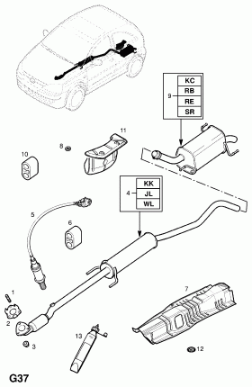 ВЫХЛОПНАЯ ТРУБА И ГЛУШИТЕЛЬ