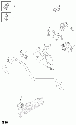 ВАКУУМНЫЙ ДАТЧИК ТУРБОКОМПЕНСАТОРА