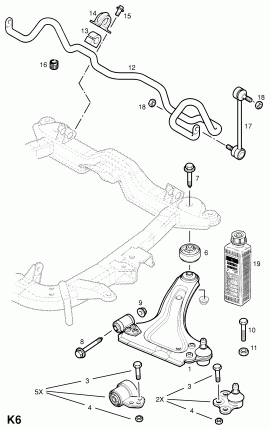 РЫЧАГ ПЕРЕДНЕЙ ПОДВЕСКИ