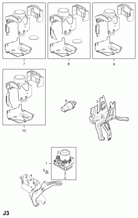 ГИДРАВЛИЧЕСКИЙ БЛОК АБС