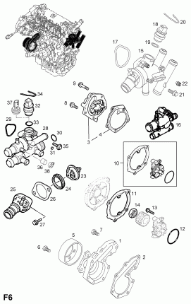 ВОДЯНОЙ НАСОС И ФИТИНГИ