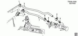 HOSES & PIPES/HEATER (L35/4.3W)