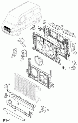 ОБТЕКАТЕЛЬ РАДИАТОРА