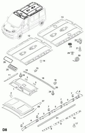 ПАНЕЛЬ ОТДЕЛКИ ВЕРХА