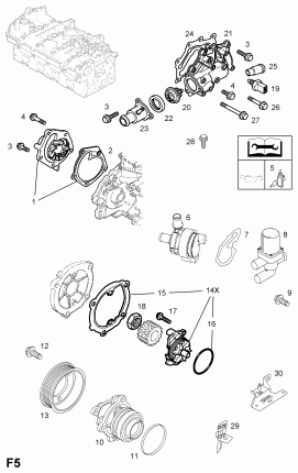 ВОДЯНОЙ НАСОС И ФИТИНГИ