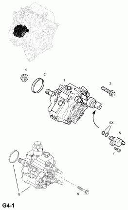 ТОПЛИВНЫЙ НАСОС ВЫСОКОГО ДАВЛЕНИЯ (ПРОДОЛЖ.)