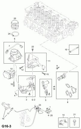 РЕЦИРКУЛЯЦИЯ ВЫХЛОПНЫХ ГАЗОВ (ПРОДОЛЖ.)