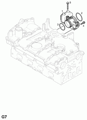 КОРПУС ДРОССЕЛЬНОГО КЛАПАНА