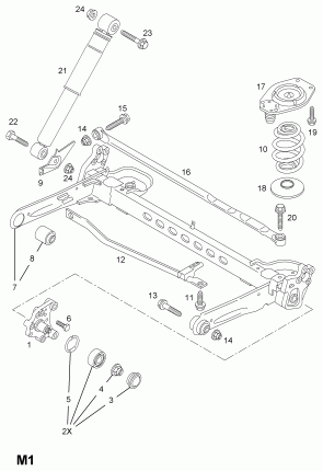 ЗАДНИЕ АМОРТИЗАТОРЫ