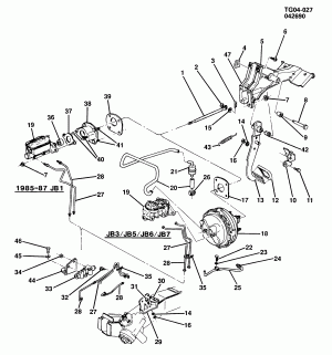 BRAKE SYSTEM (W/JB3,JB5,JB6)