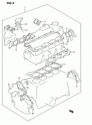 ENGINE GASKET SET (OHC:FUEL INJECTION)