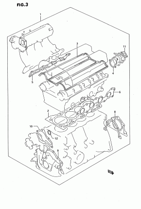 ENGINE GASKET SET (DOHC)