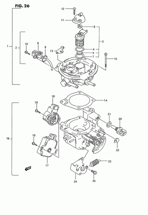 THROTTLE BODY (OHC)