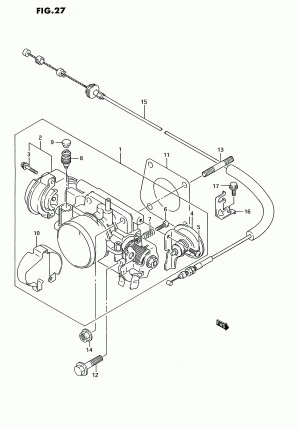 THROTTLE BODY (DOHC)