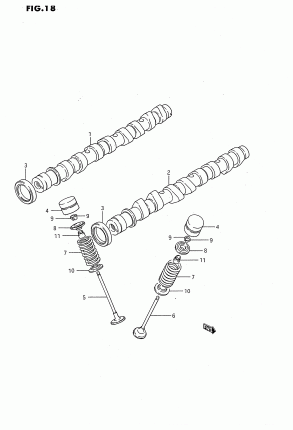 CAM SHAFT (DOHC)