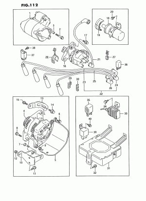 ENGINE ELECTRICAL (OHC:TYPE 1)