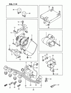ENGINE ELECTRICAL (DOHC:TYPE 1)