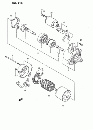 STARTING MOTOR (OHC:AT:E16, E17:SEE NOTE)