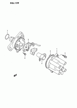 DISTRIBUTOR (OHC:W/FUEL INJECTION:TYPE 2)