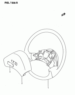 STEERING WHEEL (TYPE 2:5DR:GL:JSAEAB35S00257070~)