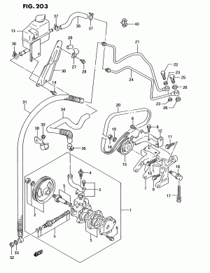 PS OIL PUMP (TYPE 2:RHD:GTI:SEE NOTE)