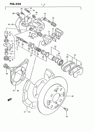 REAR BRAKE DISK (GTI)