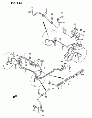 BRAKE PIPING (SEE NOTE)