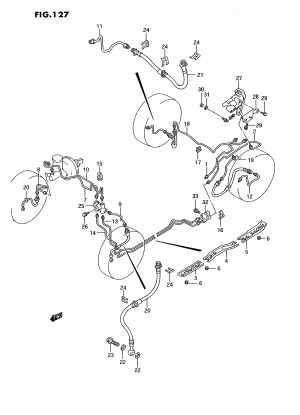 BRAKE PIPING (2WD:E02, E68)