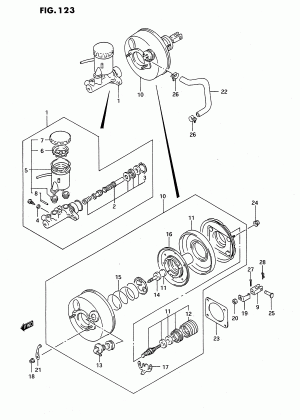 BK MASTER CYLINDER (RHD)