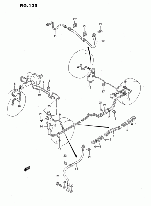 BRAKE PIPING (2WD:RHD)