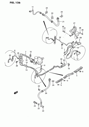 BRAKE PIPING (SEE NOTE)