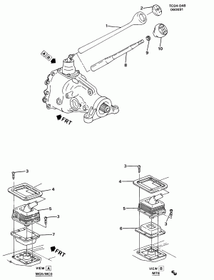 SHIFT CONTROLS/MANUAL TRANSMISSION 5 SPEED (MG5)