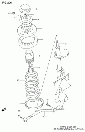 RR SUSPENSION (SY413, SY416)