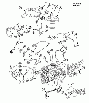 EMISSION CONTROLS-V8 (LL4/6.2J) DIESEL