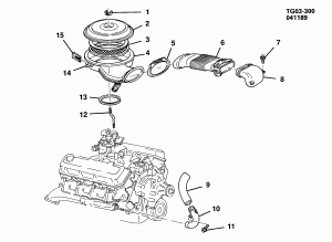 AIR INTAKE SYSTEM (L19/7.4N)