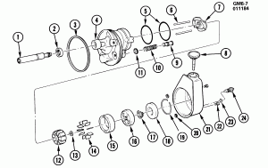 STEERING PUMP ASM