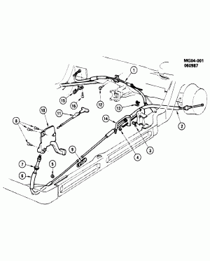 PARKING BRAKE SYSTEM