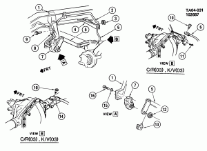 HEIGHT SENSING & PROPORTIONAL VALVE MOUNTING