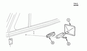 MIRROR/OUTSIDE REAR VIEW (STANDARD)