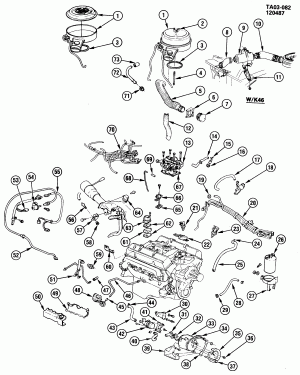 EMISSION CONTROLS-V8 (LT9/350M)(W/H4D EMISSIONS)