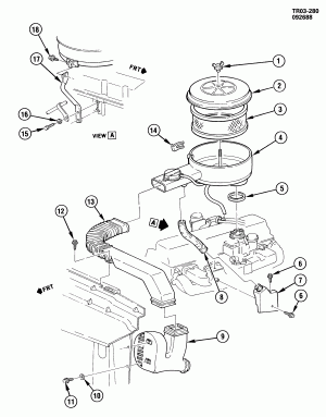 AIR INTAKE SYSTEM (L25/292T)(W/H5D)